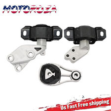 3Pcs For Smart Fortwo 451 2008-2015 Engine Motor & Transmission Mount Set