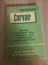 Chilton's Repair and Tune-Up Guide for Corvair, 1960-1969