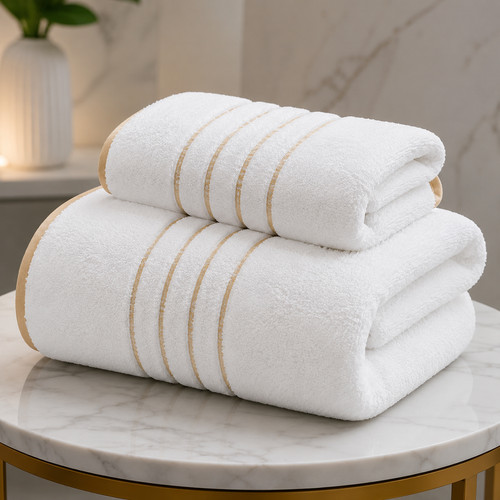 Luxury bath hand - towel, set