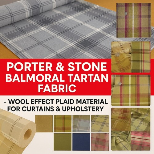 Porter stone balmoral tartan - porter, &