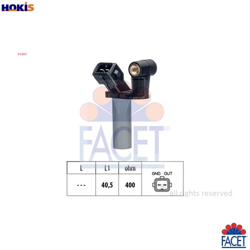 Sensor crankshaft pulse 0307 - crankshaft, 9.0307