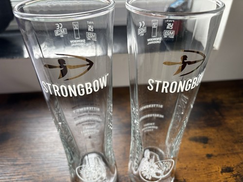 New strongbow cider pint - new,