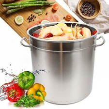 35L Stainless Steel Stock Pot