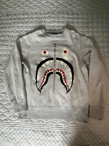 Bathing ape bape grey shark - grey,