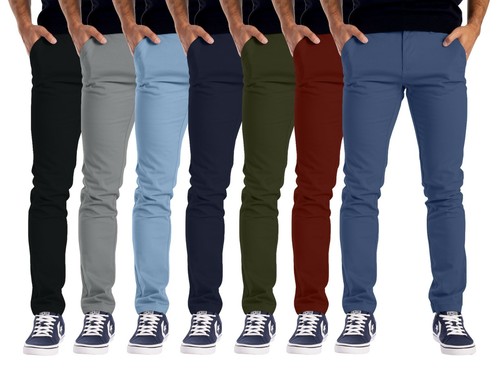 Mens chino trousers slim - slim, fit