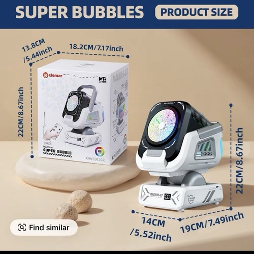 Upgraded version the bubble - version,