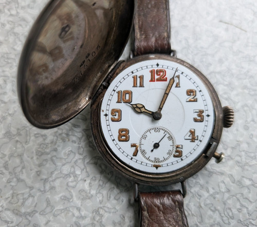 Antique sterling silver ww1 - antique,