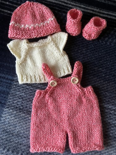 Hand knitted dolls - hand,