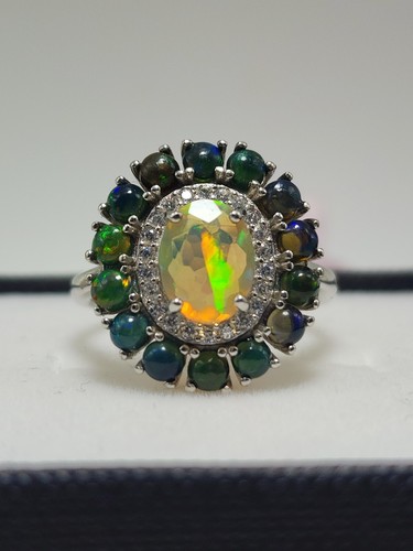 Natural opal black - opal,