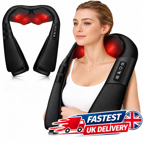 Shiatsu neck back massager - shiatsu,
