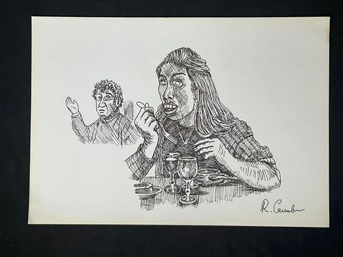 Robert crumb drawing - crumb,