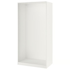 IKEA PAX Wardrobe Frame  White 4 Colors Durable 100x58x201 cm