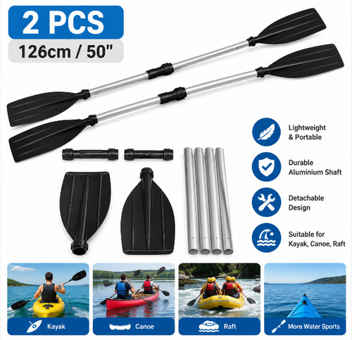 Detachable kayak paddle - detachable,