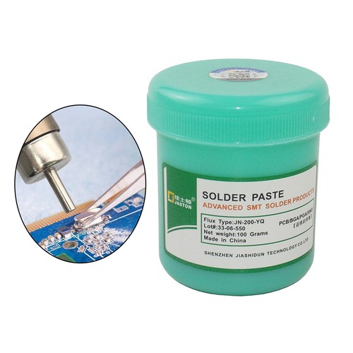 Soldering flux paste for - soldering,