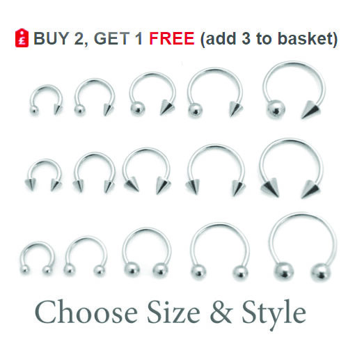 Horseshoe bar circular - 2x,