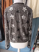 Topshop Short Beaded Sequin