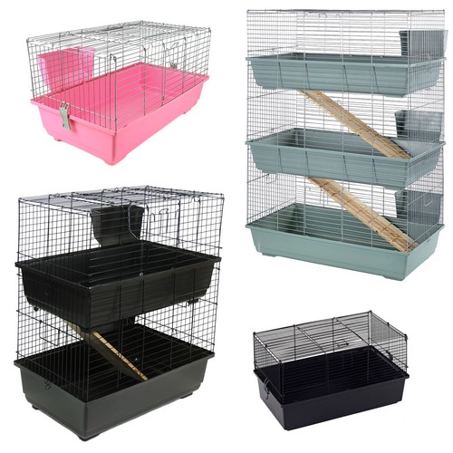 Rabbit cage multi - multi-level, indoor