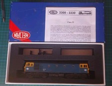 Heljan Class 33 110. BR Blue Livery. Weathered And DCC Fitted.