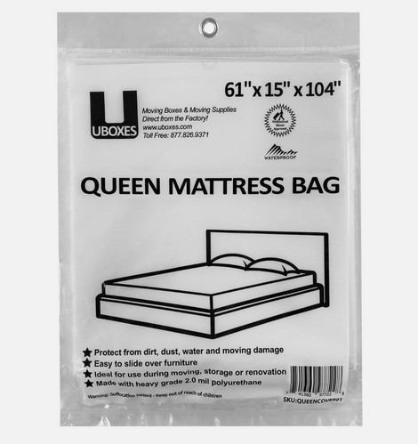 New ubmove queen mattress - mattress, bag