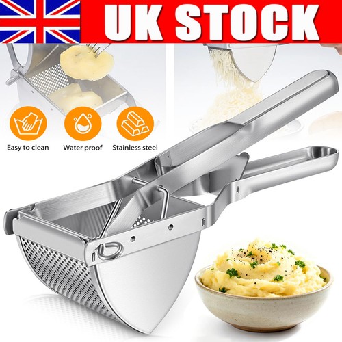 Large stainless steel potato - stainless,