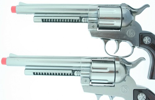 Toy cap gun revolver - cap,