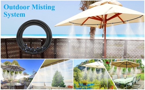 18m misting system patio - system,