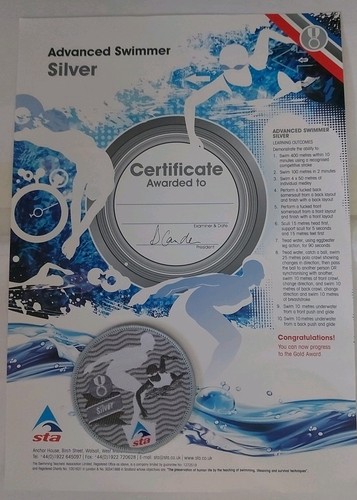Sta advanced swimmer silver - sta,