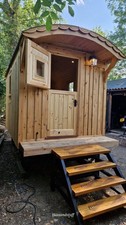 14ft 6"  x 7ft  Shepherds Hut including porch (12ft 6" hut area with porch)