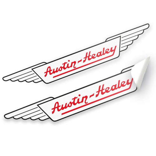 Austin healey long badge - healey,