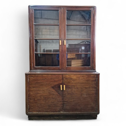 Large art deco bookcase - art,