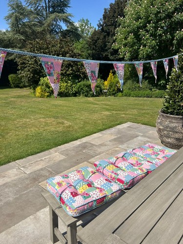 Patchwork colourful floral - patchwork,