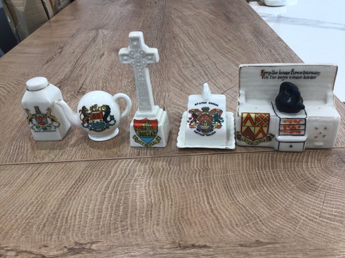 Job lot vintage crested - job,