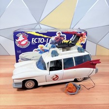 VTG The Real Ghostbusters ECTO-1 Vehicle with Ghost Complete w/ Box 1986 Kenner