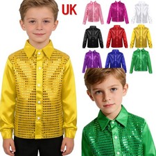 UK Kids Boys Long Sleeve Shirt