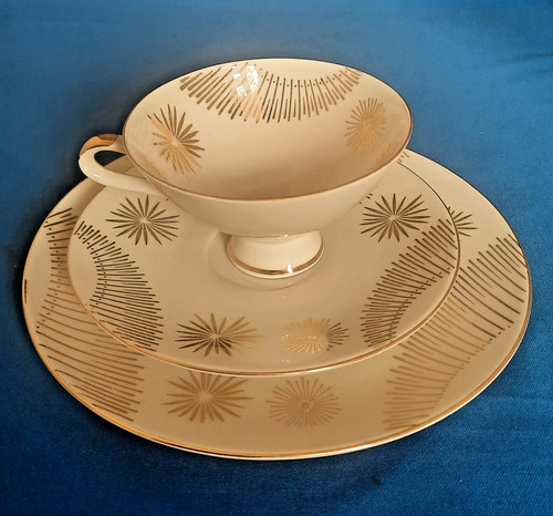 1950s white gold winterling - white,
