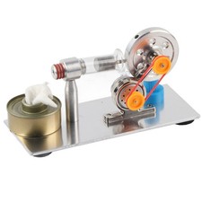 Hot Air Stirling Engine Motor Model Educational Toy Electricity Generator Model