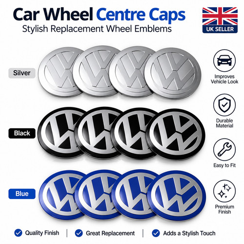 4pcs 56mm black - 4pcs, car