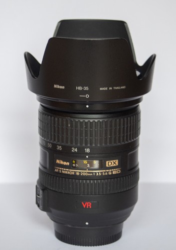 Nikon nikkor 18 - af-s, 18-200
