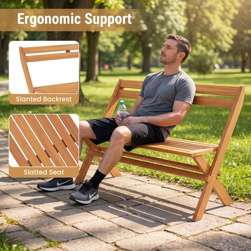 Folding outdoor park - outdoor, bench