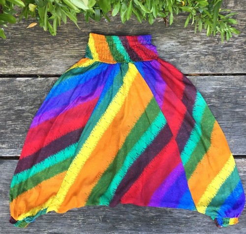 Children girls rainbow harem - children's,