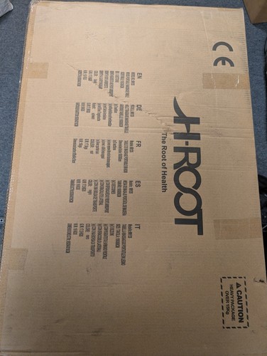 Hroot massage table black - massage,