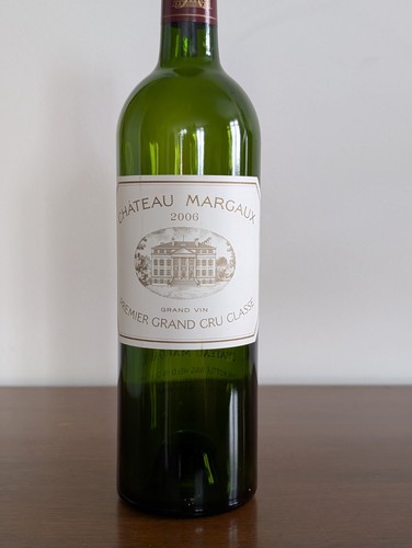 Empty château margaux - margaux, 2006