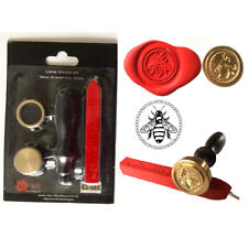 Wax stamp sealing starter set