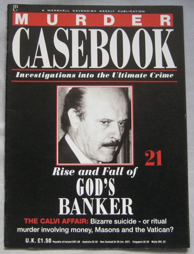 Murder casebook magazine issue - casebook,