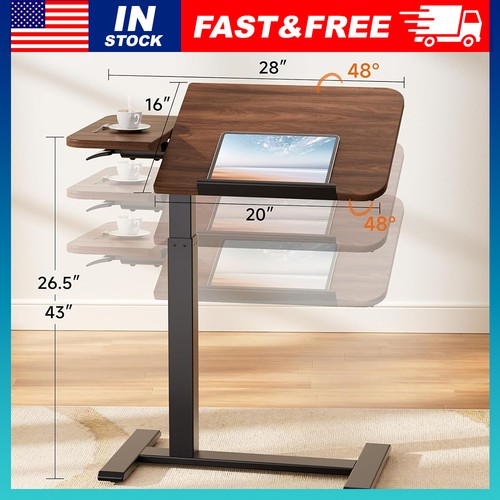 Overbed bedside desk - overbed, rolling