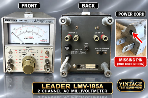 Leader lmv 185a - leader, ac