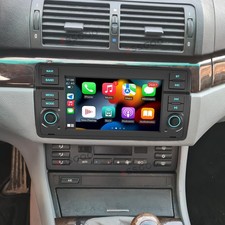 For BMW Series 3 E46 318 320 MG ZT Rover 75 Android 14 7" Car Stereo GPS Sat Nav