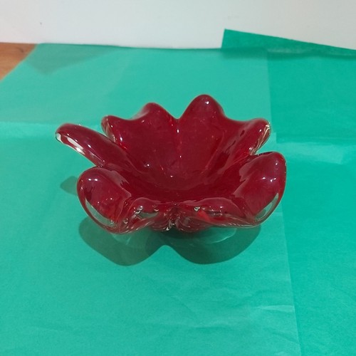 Vintage murano venetian red - vintage,