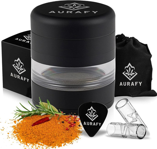 Aurafy herb grinder piece - grinder, 5