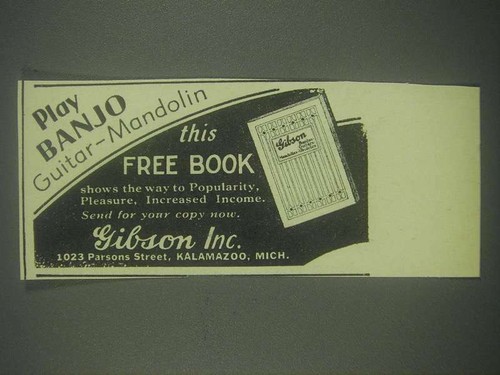 1931 gibson inc play - ad,